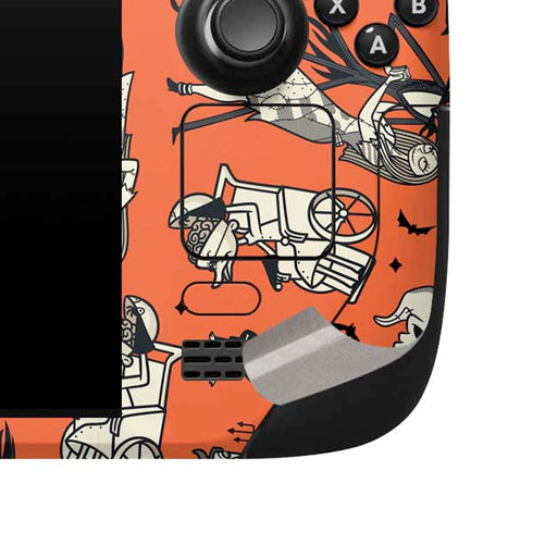 Disney The Nightmare Before Christmas Character Pattern print Steam Deck Handheld Gaming Computer Skin